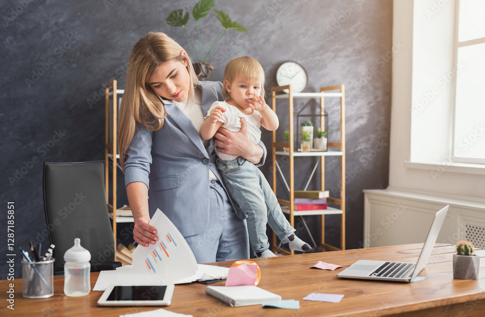 Modern parenting moment